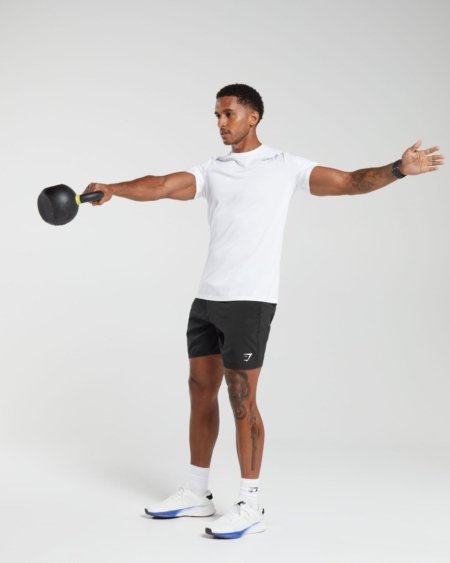 GYMSHARK ARRIVAL T-SHIRT BLANC - My Authentic Store