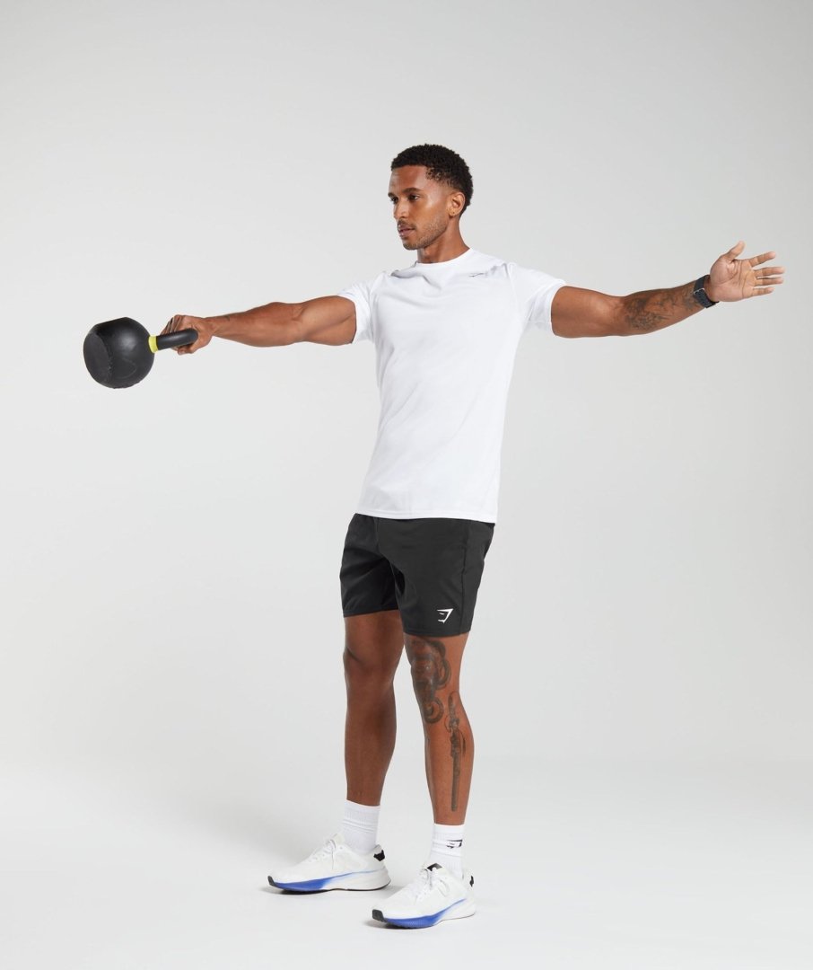 GYMSHARK ARRIVAL T-SHIRT BLANC - My Authentic Store