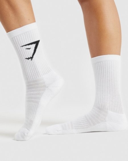 GYMSHARK SOCKS 3PK White - My Authentic Store