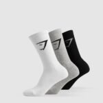 GYMSHARK SOCKS 3PK-