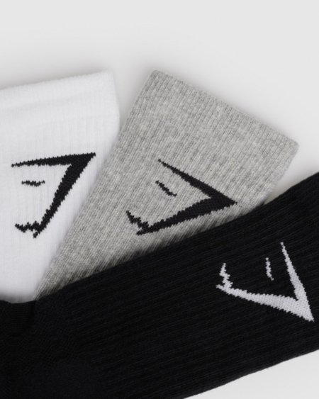 GYMSHARK SOCKS 3PK- - My Authentic Store