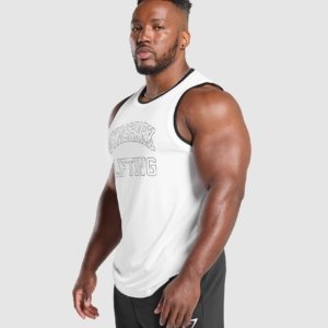 Mesh Tank -White – Image 3