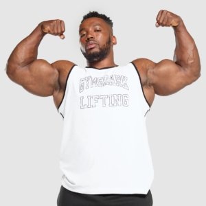 Mesh Tank -White – Image 4