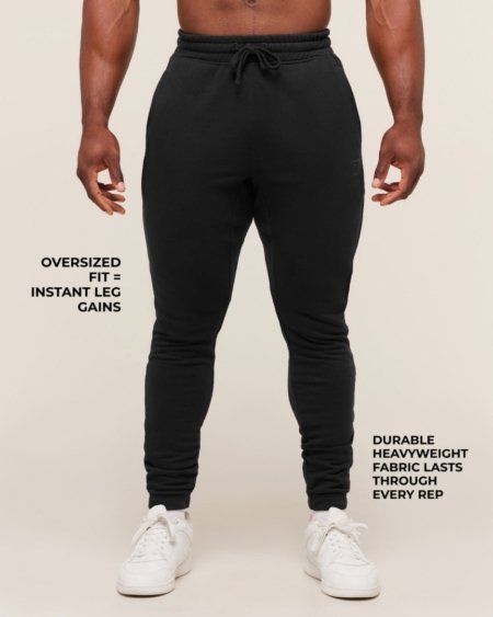 JOGGERS WORDMARK BLACK EDITION OVERSIZE – Image 4