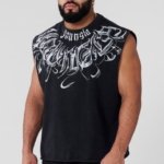 tank cut off scripted Gymshark Maroc — 100% authentique