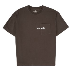 POCKET T-SHIRT YOUNGLA BROWN – Image 4