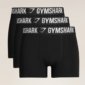 BOXER BRIEF 3PK CONFORT BLACK - My Authentic Store