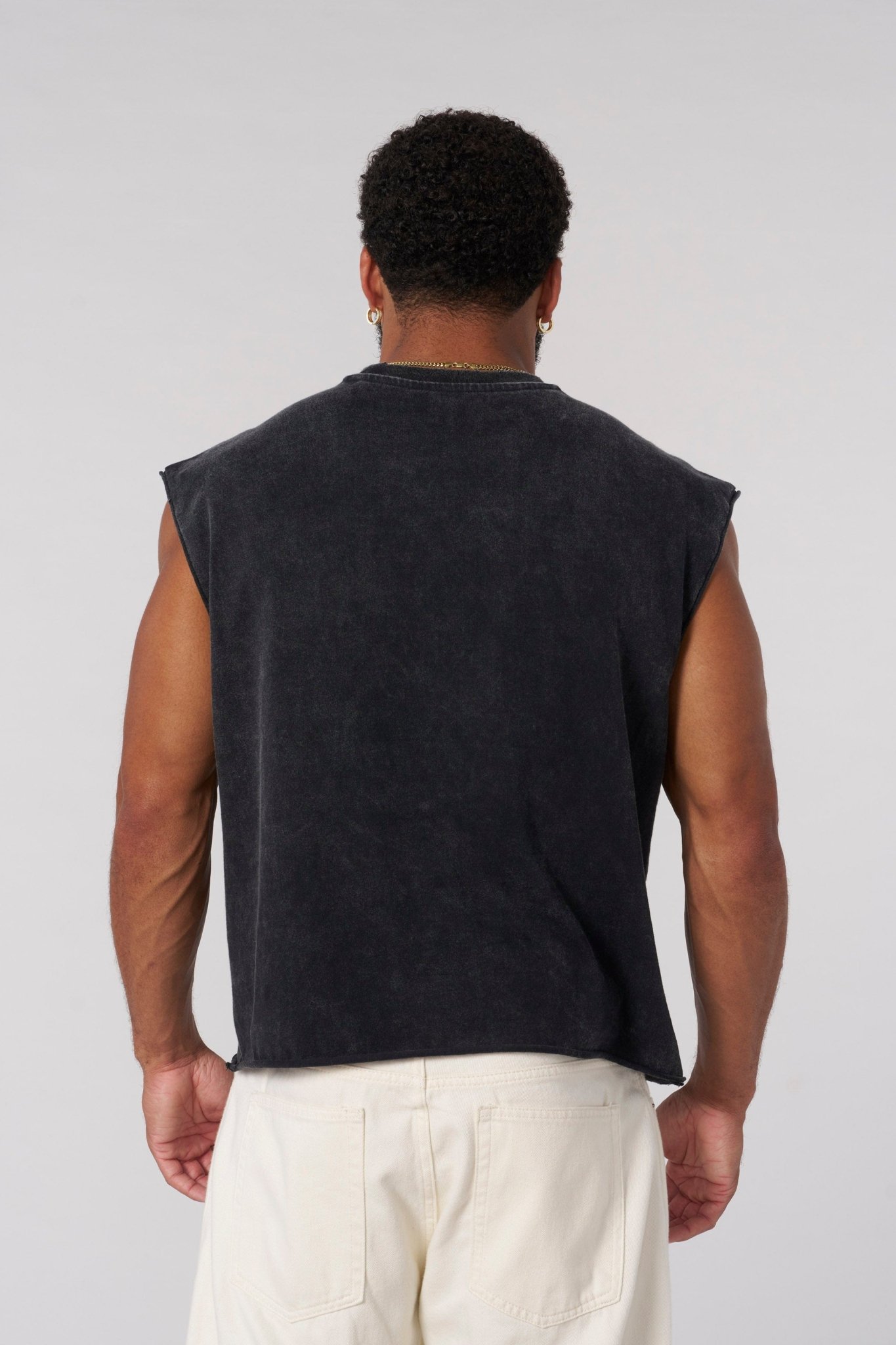 YOUNGLA -Tank Revenge Crop Cut-Offs - My Authentic Store