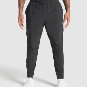 JOGGERS RUNNING APPAREL BLACK – Image 1