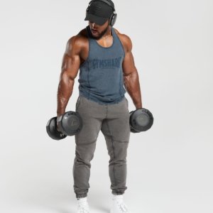 HERITAGE JOGGERS OVERSIZE ONYX GREY – Image 3