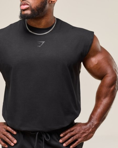 POWER CUT OFF TANK BLACK - My Authentic Store