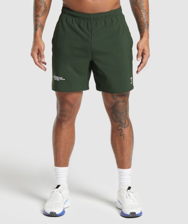 ConditioningClubShortGSTrailGreenA2B1K-EC2Z-0815-0120