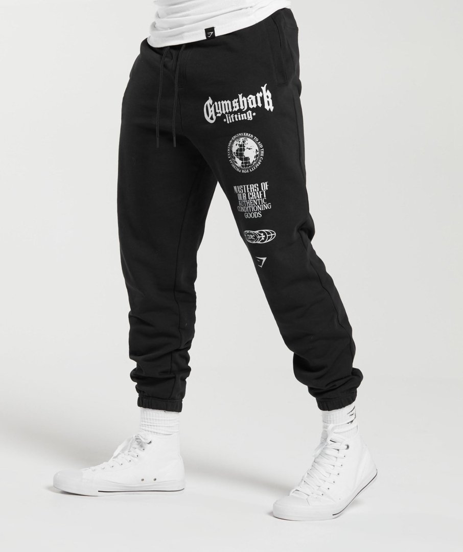 JOGGERS GLOBAL LIFTING BLACK EDITION - My Authentic Store