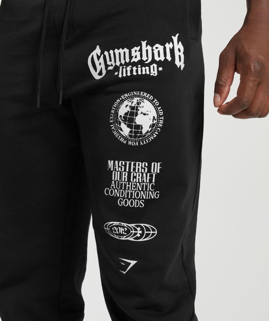 JOGGERS GLOBAL LIFTING BLACK EDITION - My Authentic Store