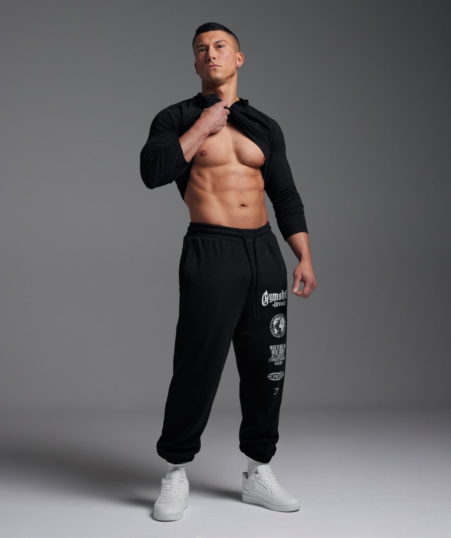 JOGGERS GLOBAL LIFTING BLACK EDITION - My Authentic Store