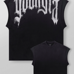 DROP SHOULDER CUT OFF YOUNGLA – Image 3