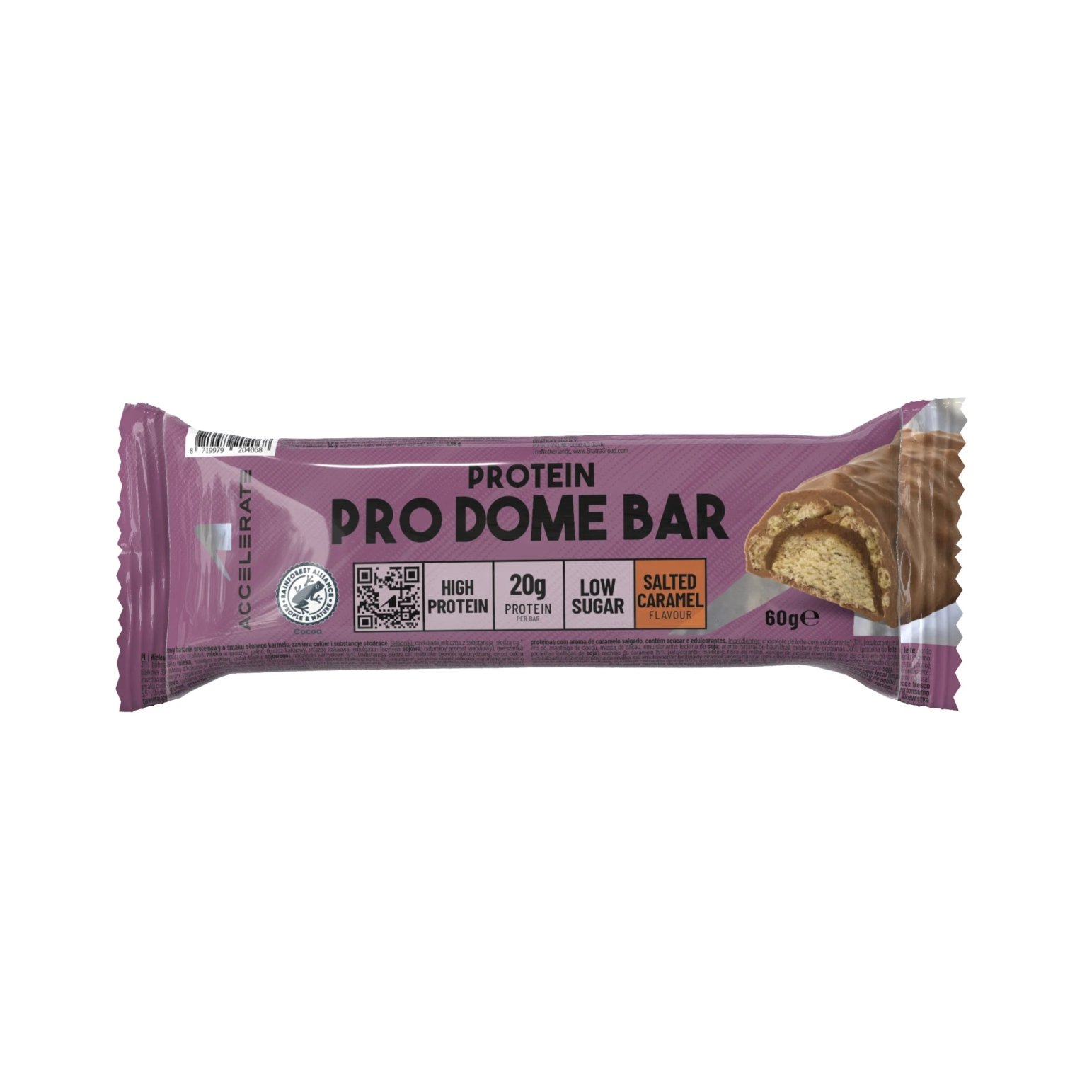 Barre 20G protein Pro Dome Caramel Salé - My Authentic Store
