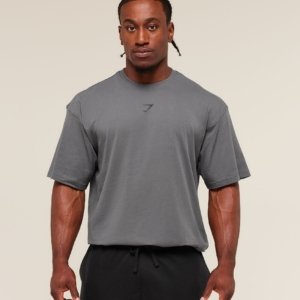 POWER T-SHIRT DARK GREY – Image 3