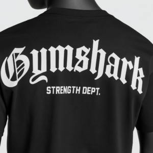 GYMSHARK T-SHIRT DEPARTEMENT OVERSIZE - Black ( Produit pour Femme ) – Image 1