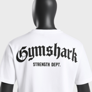 GYMSHARK T-SHIRT DEPARTEMENT OVERSIZE - White ( Produit pour Femme ) – Image 1