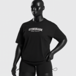 Lifting Essentials Graphic Oversized T-Shirt - Black ( Produit pour Femme )