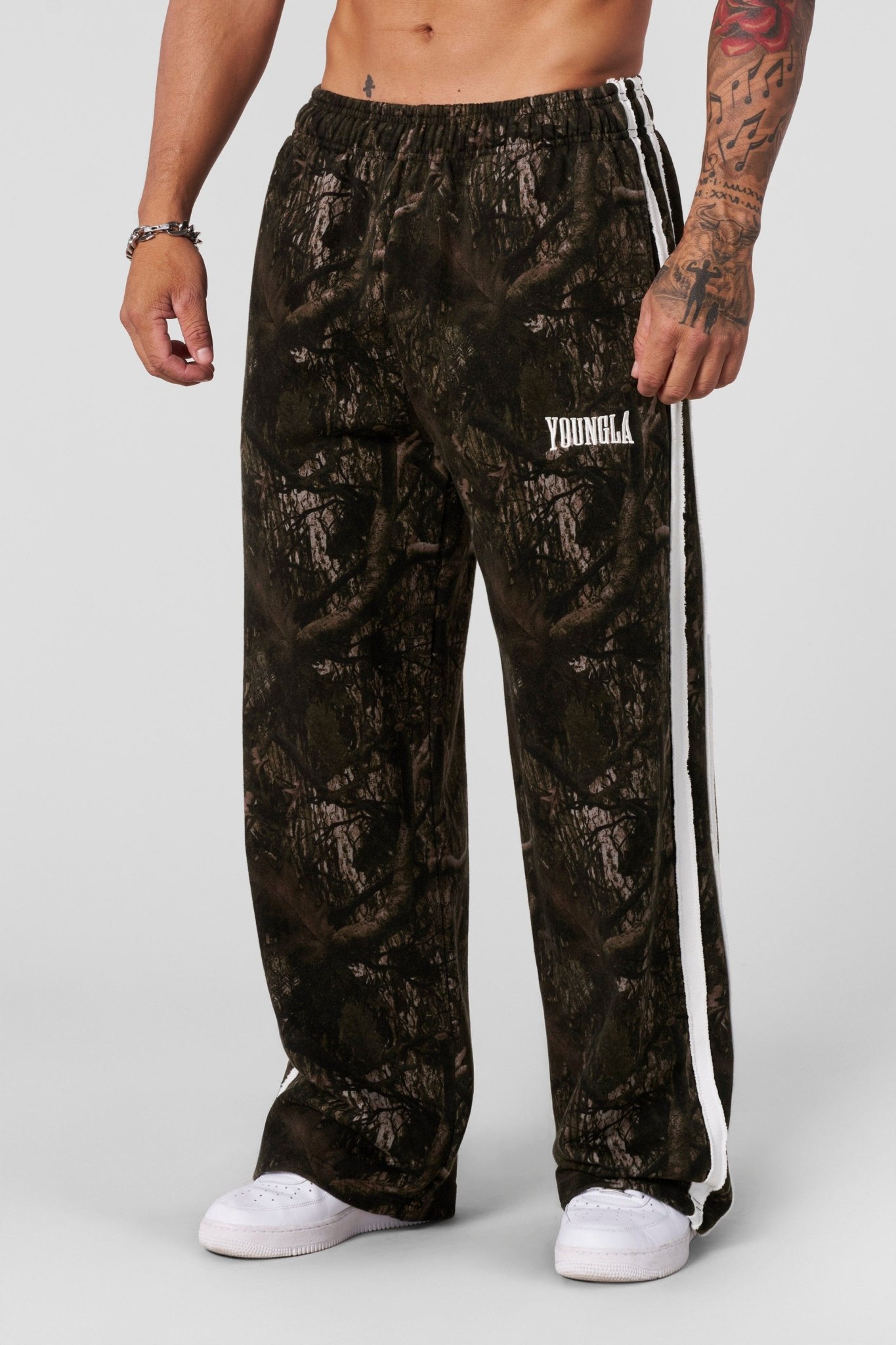 YOUNGLA VINTAGE STRIPED PANTS - My Authentic Store