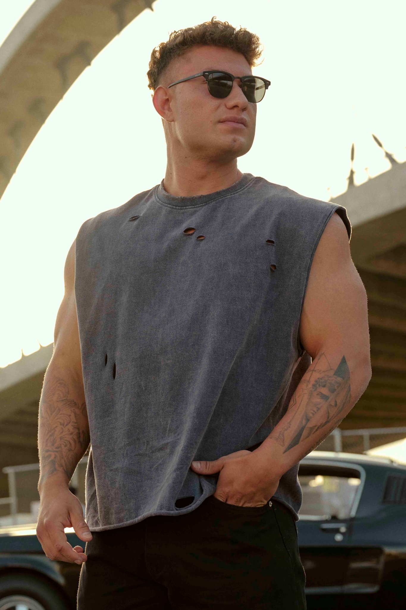 ANARCHY CROPPED TANKS - My Authentic Store
