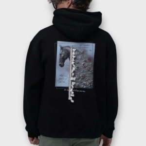AUTHENTICxSAW HOODIE MY HORSE OVERSIZE UNISEX – Image 1