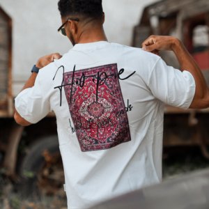 T-SHIRT HOPE OVERSIZE UNISEX AUTHENTICxSAW – Image 3