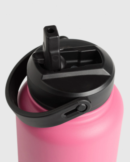 METAL INSULATED BOTTLE 1L WITH STRAW - My Authentic Store