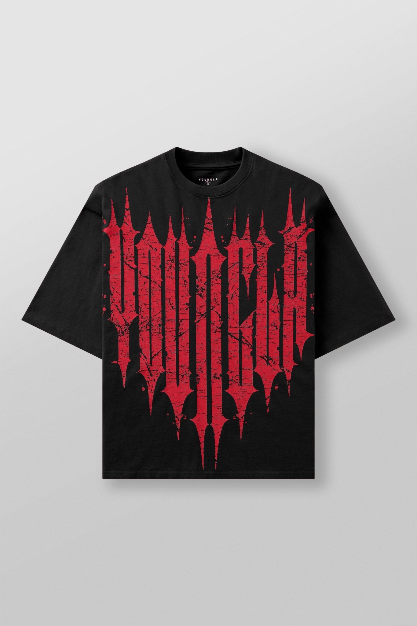 Youngla - REVENGE TEES SPRING'25 Black/Red - My Authentic Store