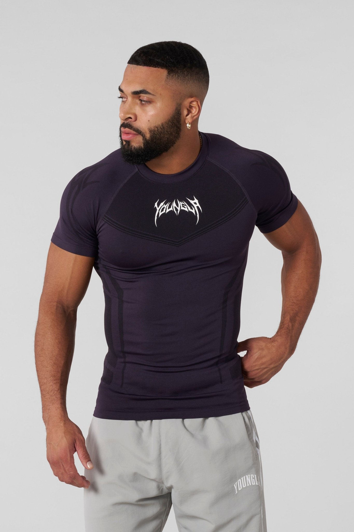 YOUNGLA WARRIOR COMPRESSION PURPLE - My Authentic Store
