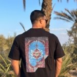 T-SHIRT TAPIS PALESTINE OVERSIZE UNISEX AUTHENTICxSAW
