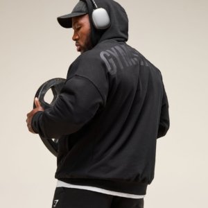 POWER HOODIE BLACK – Image 2