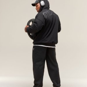 POWER HOODIE BLACK – Image 6