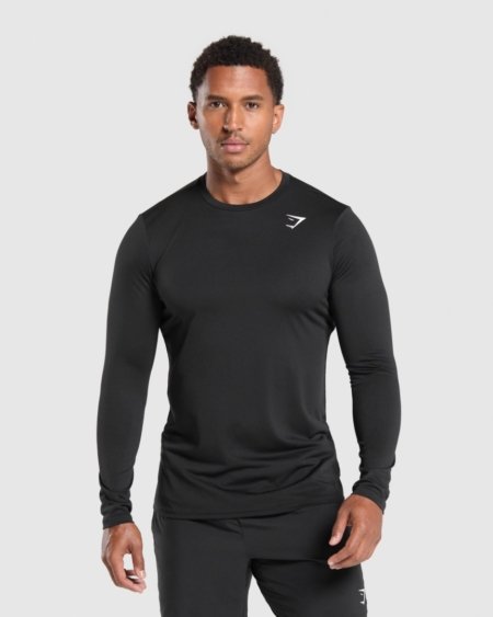 ARRIVAL LONG SLEEVE T-SHIRT BLACK - My Authentic Store