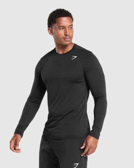 ARRIVAL LONG SLEEVE T-SHIRT BLACK - My Authentic Store
