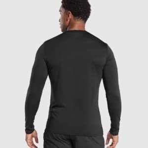 ARRIVAL LONG SLEEVE T-SHIRT BLACK – Image 3