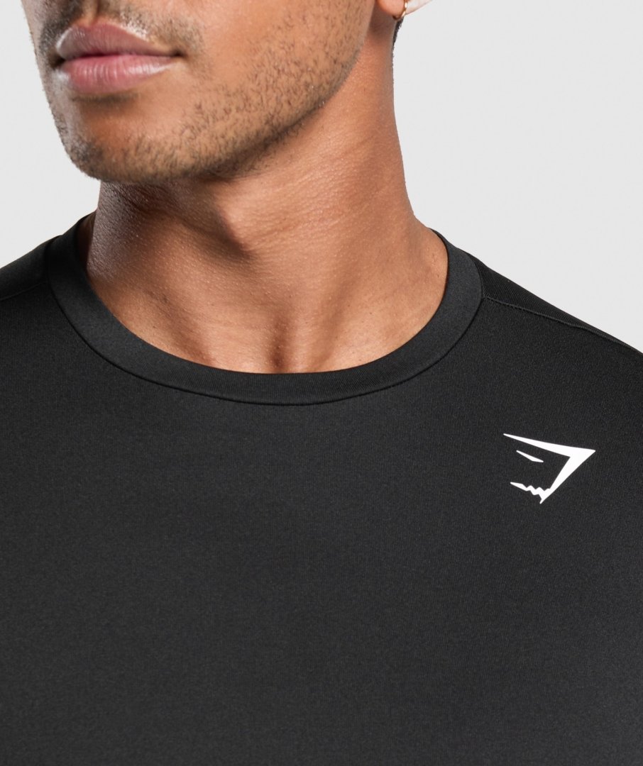 ARRIVAL LONG SLEEVE T-SHIRT BLACK - My Authentic Store