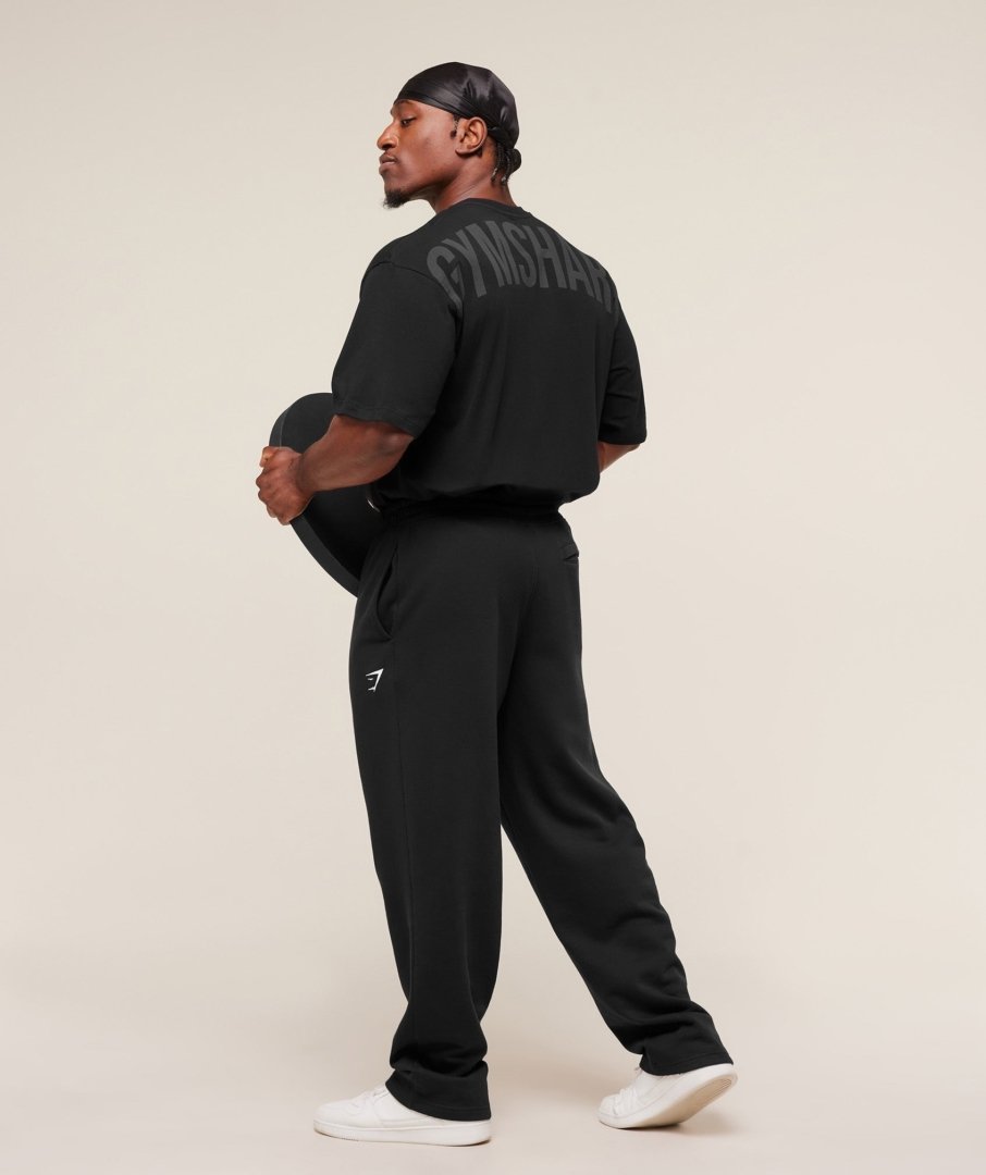 POWER T-SHIRT BLACK/BLACK - My Authentic Store
