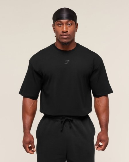 POWER T-SHIRT BLACK/BLACK - My Authentic Store