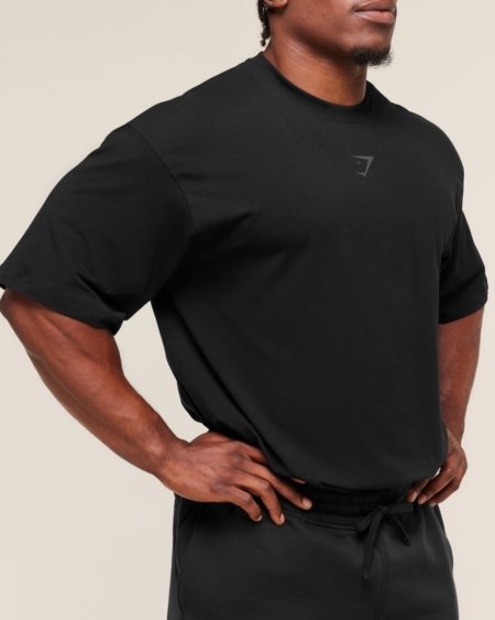 POWER T-SHIRT BLACK/BLACK - My Authentic Store
