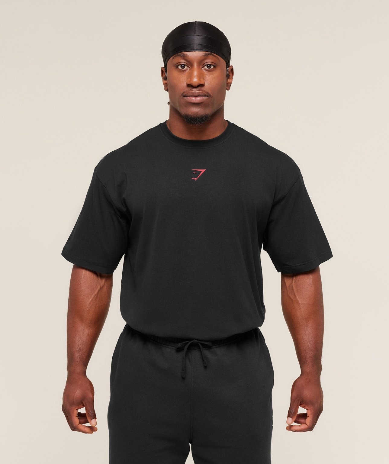 POWER T-SHIRT BLACK/RED - My Authentic Store
