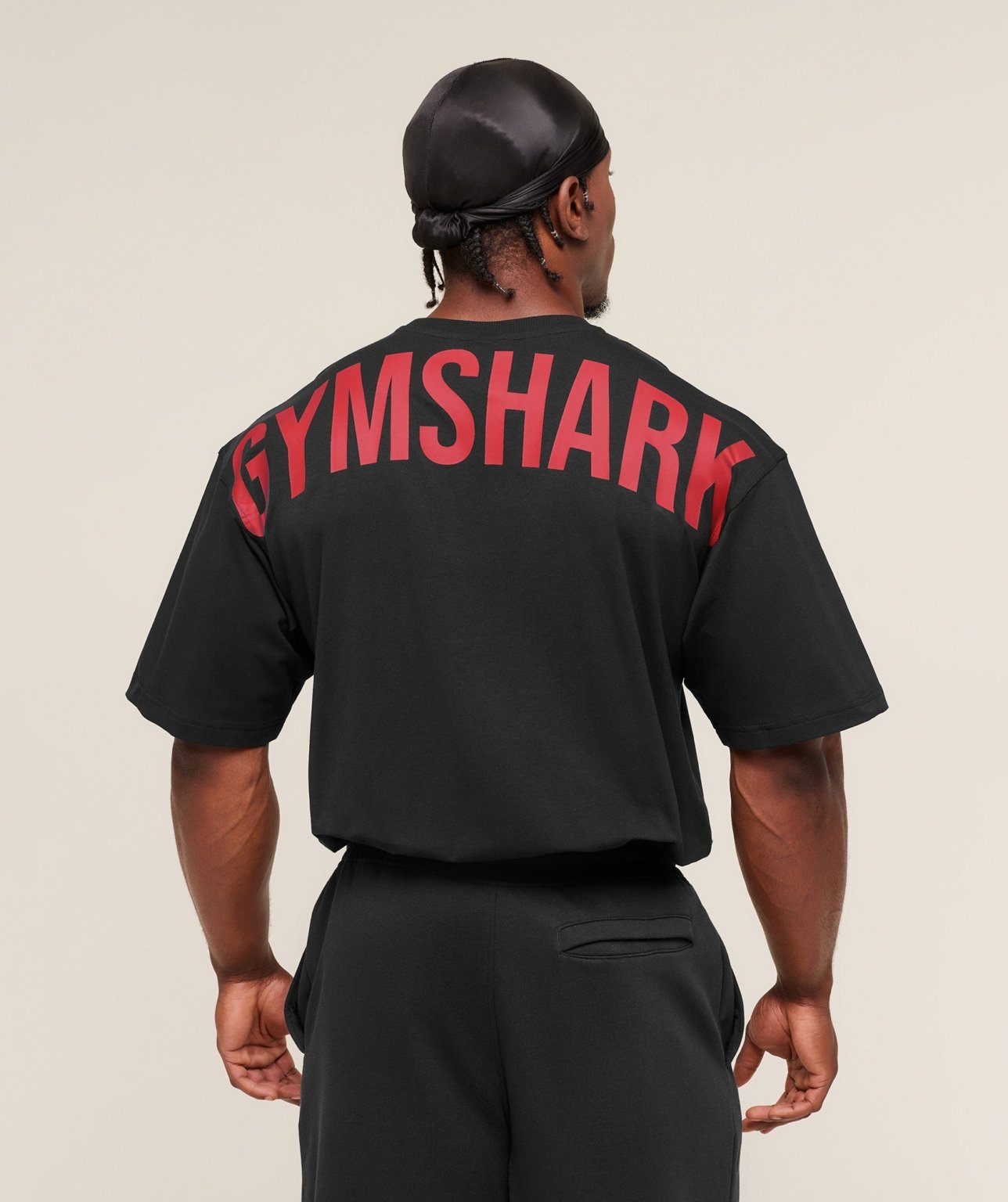 POWER T-SHIRT BLACK/RED - My Authentic Store