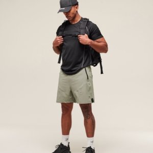 TACTICAL 6" SHORT - CHALK GREEN – Image 5
