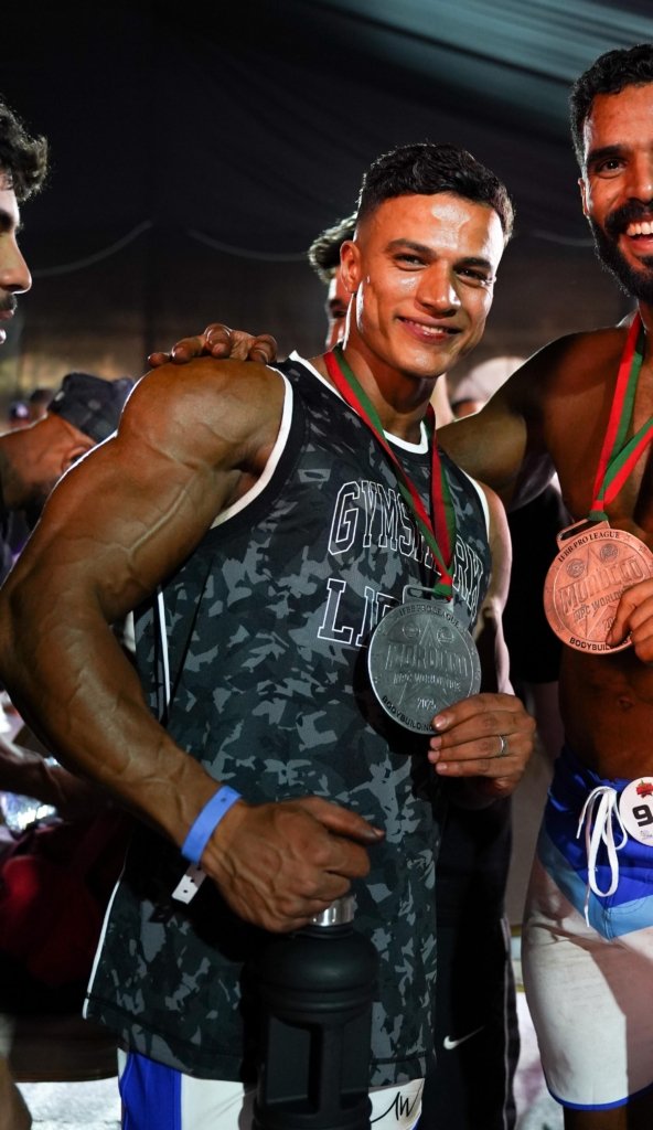 Athlète marocain portant Gymshark - Gymshark prix Maroc