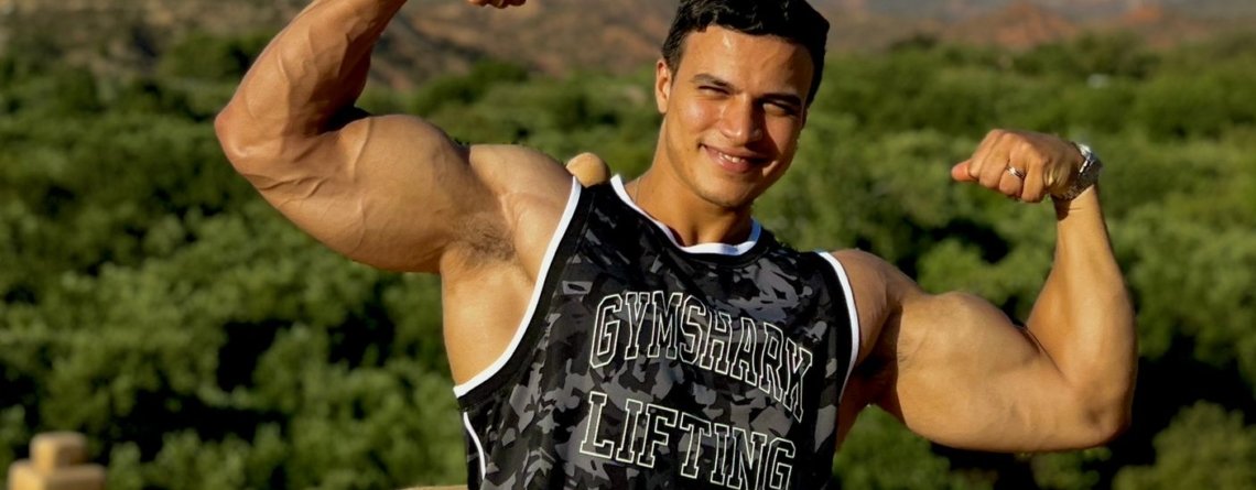 Athlète marocain portant Gymshark - Gymshark prix Maroc