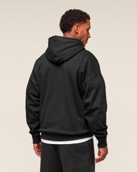 HOODIE CREST BLACK - My Authentic Store