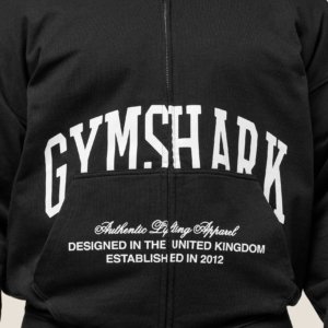 HOODIE COLLEGIATE SCRIPT ZIP UP – Image 3