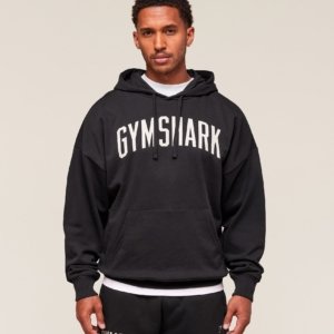HOODIE WORN BLACK – Image 1